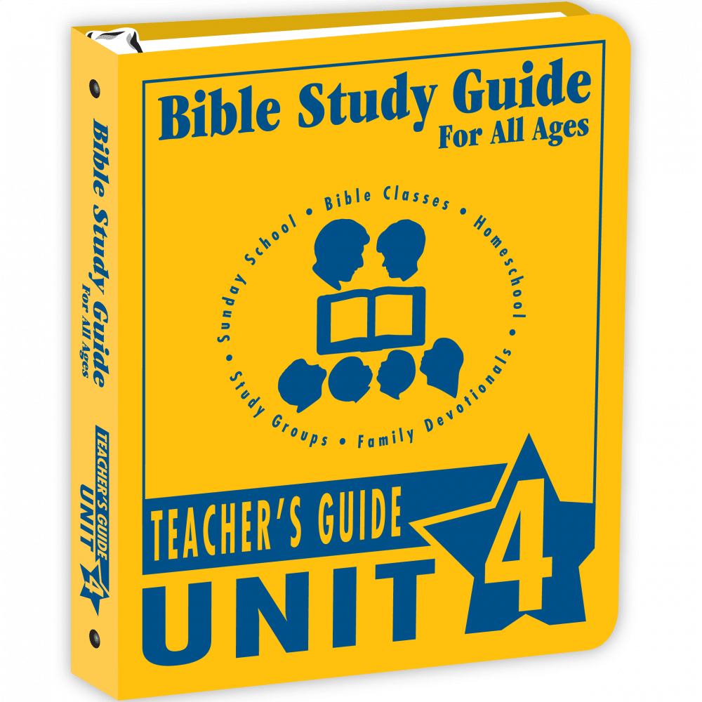 Teacher's Guide Unit 1 - Lessons 001-104 [printed] - Bible Study Guide